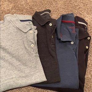 Bundle of 4 men’s American Eagle Polos.